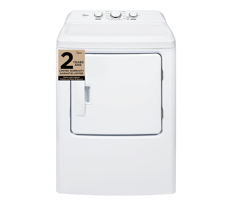 Midea 7.0 Cu. Ft. Electric Tumble Dryer – White - MLTE45A2BWW 