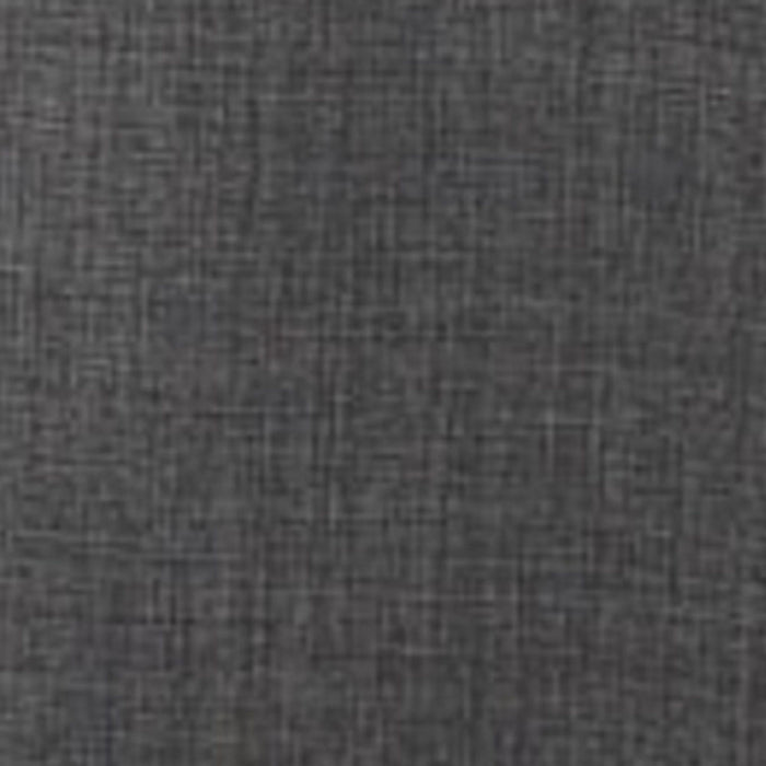 Manhattan Comfort Geta Ottoman - Charcoal & Antique Walnut