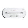 JBL PartyBox On-The-Go 2 Plus 100W JBL Pro Sound Wireless Party Speaker (JBLPBOTG2PLWAM) - White | Haut-parleur de fête sans fil de 100 W PartyBox On-The-Go 2 Plus de JBL avec son JBL Pro (JBLPBOTG2PLWAM) - blanc