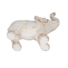 8” Contemporary Elephant Figurine – White | Figurine d’éléphant contemporaine de 8 po - blanche