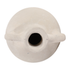 6.5” Contemporary Boho Bud Vase – Ivory  | Vase à fleurs contemporain Boho de 6,5 po en céramique - ivoire