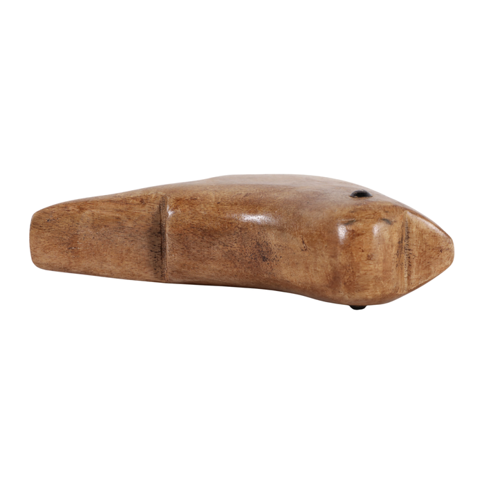 Contemporary Wood Bird Decoration – Natural