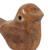Contemporary Wood Bird Decoration – Natural | Oiseau décoratif contemporain en bois - naturel