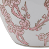 13” Ceramic Chinoiserie Cherry Blossom Vase – Pink  | Vase à fleurs de cerisier Chinoiserie de 13 po en céramique - rose