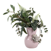 9” Ceramic Blush Flower Vase – Pink  | Vase à fleurs Blush de 9 po en céramique - rose