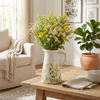 10” Ceramic Flower Field Pitcher – Multi-Colour | Pichet Flower Field de 10 po en céramique - multicolore