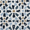Made in Canada Sofa Lab Customizable Swivel 32" Fabric Accent Chair – Indigo Accent Fabric | Fauteuil d’appoint pivotant personnalisable de Sofa Lab de 32 po fabriqué au Canada en tissu - tissu décoratif Indigo