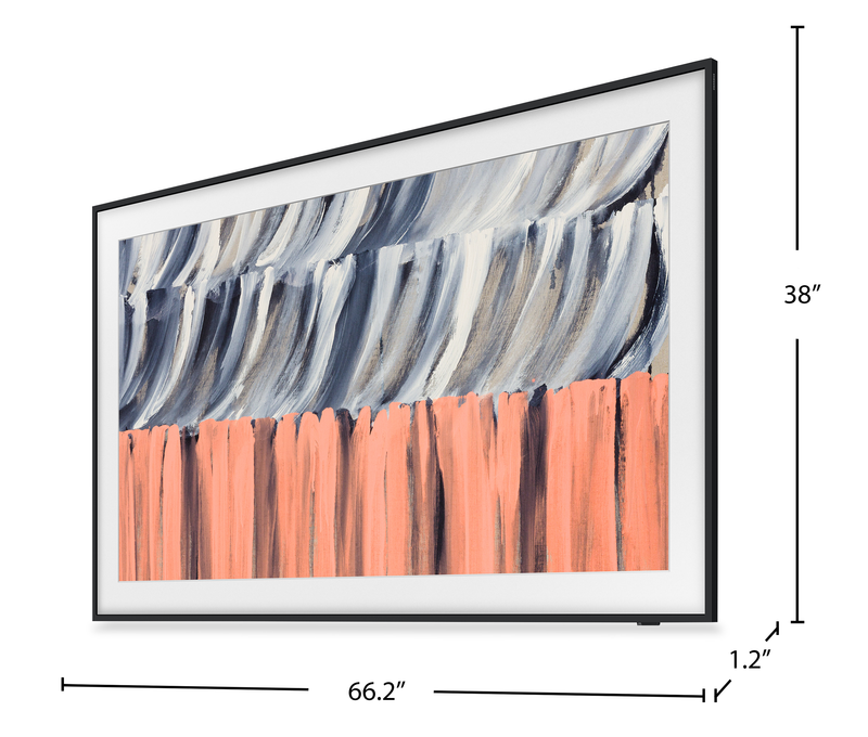 SAMSUNG 75\" LS03HE The Frame with Vision AI 4K Smart TV (QN75LS03HEFXZC) - 2026 Model