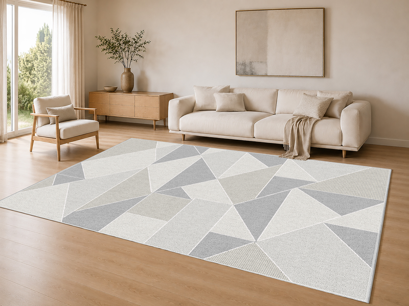 Anson Cream Beige Area Rug – 8’ x 10’