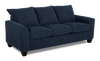 Made in Canada Customizable Sofa Lab Arc 86\" Fabric Sofa  – Chenille Pacific