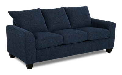 Made in Canada Customizable Sofa Lab Arc 86" Fabric Sofa  – Chenille Pacific | Sofa personnalisable Arc de Sofa Lab de 86 po fabriqué au Canada en tissu - Chenille Pacific