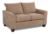 Made in Canada Customizable Sofa Lab Arc  63\" Fabric Loveseat – Chenille Praline