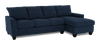 Made in Canada Customizable Sofa Lab Arc Right-Facing Fabric Sofa Chaise  – Chenille Pacific