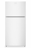 Amana 30" 19.3 Cu. Ft. Top-Freezer Refrigerator and 4.8 Cu. Ft. Electric Range – White | Réfrigérateur de 19,3 pi3 et de 30 po à congélateur supérieur et cuisinière électrique de 4,8 pi3 d’Amana - blanc