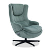 Bliss 29.1” Chenille Fabric Stress Free Reclining Occasional Chair with Footrest - Green | Fauteuil d’appoint inclinable antistress Bliss de 29,1 po en tissu de chenille avec repose-pieds - vert