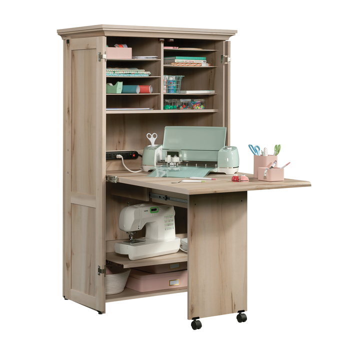 Boon 35.12\" Storage Accent Cabinet with Fold Out Work Surface – Pacific Maple
