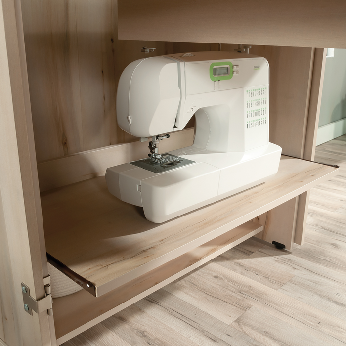 Boon 35.12\" Storage Accent Cabinet with Fold Out Work Surface – Pacific Maple