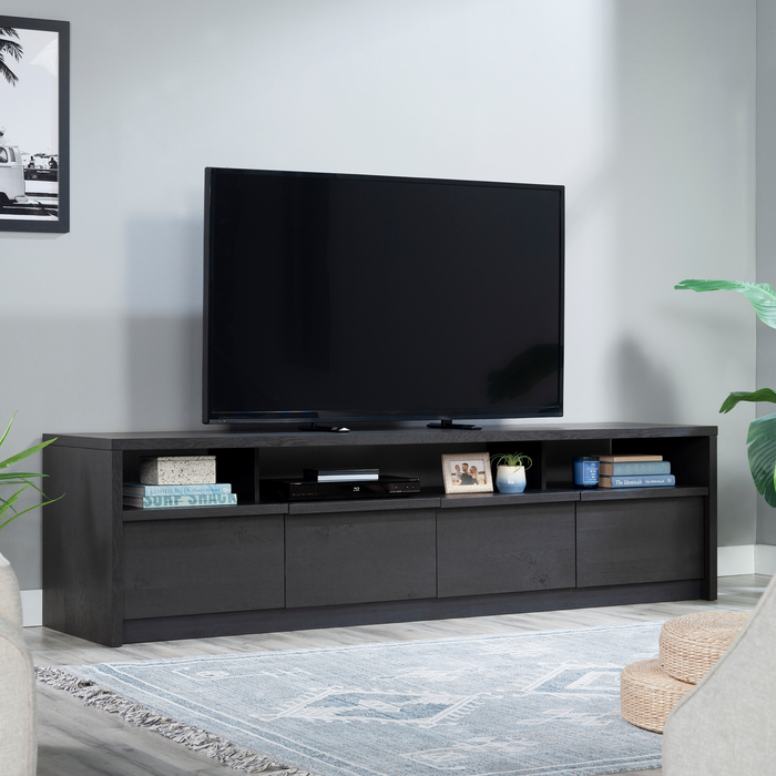 Bromley 81” 2-Piece TV Stand with Credenza for TVs up to 90” – Raven Oak