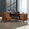 Clifford Place 59.06“ L -Shaped Desk with 5 Drawers – Grand Walnut | Bureau en forme de L Clifford Place de 59,06 po à 5 tiroirs - noyer majestueux