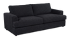 Made in Canada Customizable Sofa Lab Curve 88" Fabric Sofa – Teddy Raven | Sofa personnalisable Curve de Sofa Lab de 88 po fabriqué au Canada en tissu - Teddy Raven