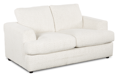 Made in Canada Customizable Sofa Lab Curve 65" Fabric Loveseat - Teddy Riverrock | Causeuse personnalisable Curve de Sofa Lab de 65 po fabriqué au Canada en tissu - Teddy Riverrock