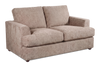 Made in Canada Customizable Sofa Lab Curve 65" Fabric Loveseat - Chenille Praline | Causeuse personnalisable Curve de Sofa Lab de 65 po fabriqué au Canada en tissu - Chenille Praline