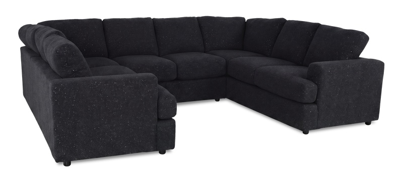 Made in Canada Customizable Sofa Lab Curve U-Shaped Sectional - Teddy Raven