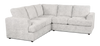 Made in Canada Customizable Sofa Lab Curve 2-Piece Fabric Sectional - Plush Oyster