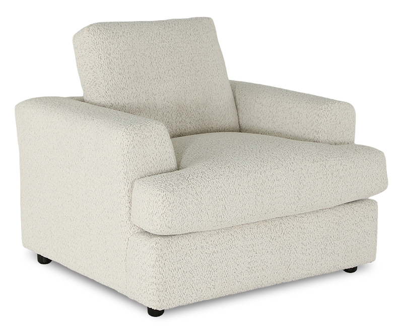 Made in Canada Customizable Sofa Lab Curve 40\" Fabric Chair – Teddy Riverrock