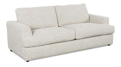 Made in Canada Customizable Sofa Lab Curve 38" Fabric Sofa Bed - Teddy Riverrock | Sofa-lits personnalisable Curve de Sofa Lab de 38 po fabriqué au Canada en tissu - Teddy Riverrock