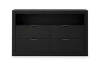 Delta Bedroom 4-Drawer Dresser with Storage Shelf, 57