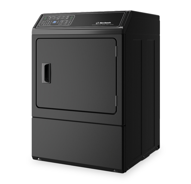  Huebsch® 7 Cu. Ft. Electric Dryer with Pet Plus™ - Matte Black - DF7111BE 