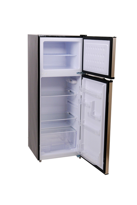 Frigidaire 21.5” 7.5 Cu. Ft. Top Freezer Refrigerator - Platinum - EFR749-6COM