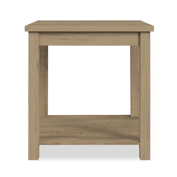 Eleanor 48” Contemporary 3-Pack Coffee + 2 End Tables - Brown