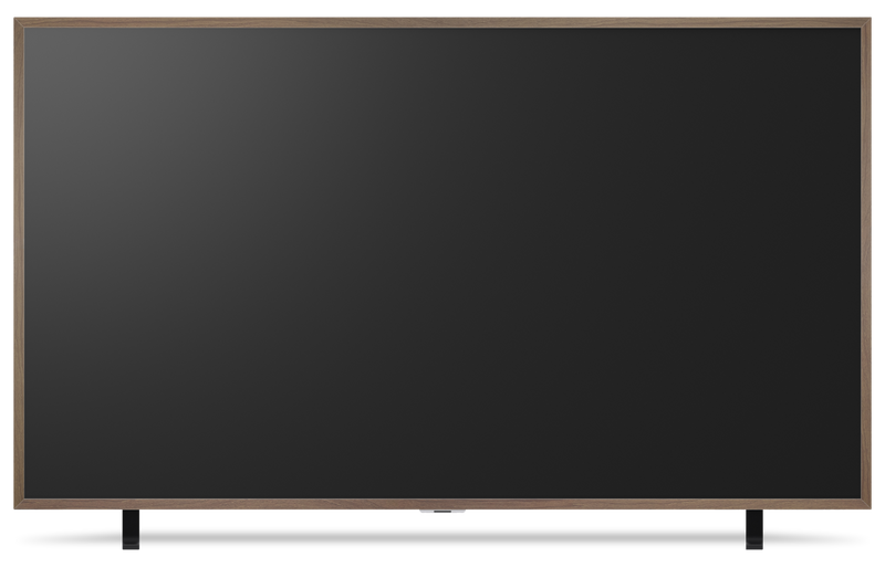LG Magnetic Frame for 65” The Gallery TV – Natural Wood