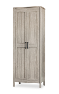 Gordon 27.17” Modern 2-Door Accent Cabinet with Drawers – Spring Maple