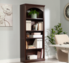 Halston 29.29” 5-Shelf Bookcase with Adjustable Shelves – Select Cherry  | Bibliothèque Halston de 29,29 po à 5 tablettes avec tablettes réglables - cerisier raffiné