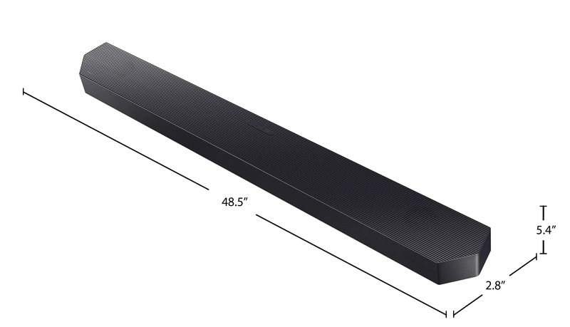 SAMSUNG Q-Series 7.1.2 Channel Soundbar with Wireless Subwoofer (HW-Q900H/ZC)