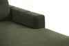 Laval 2-Piece Right-Facing Fabric Sleeper Sectional with Storage Chaise - Green | Sofa-lit sectionnel de droite Laval 2 pièces en tissu avec fauteuil long de rangement - vert