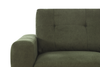 Laval 2-Piece Right-Facing Fabric Sleeper Sectional with Storage Chaise - Green | Sofa-lit sectionnel de droite Laval 2 pièces en tissu avec fauteuil long de rangement - vert