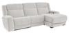 Shaquille O’Neal Home Legacy 3-Piece Right-Facing Power Reclining Sectional with Shaq-o-pedic Comfort - Grey 