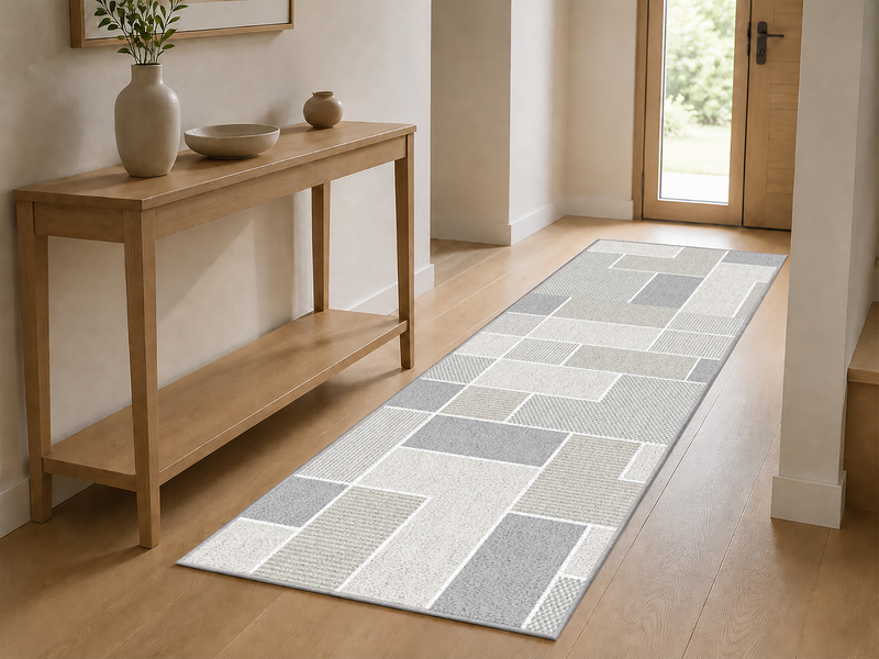 Lillian Multi-Colour Runner Area Rug – 3’ x 7’ 