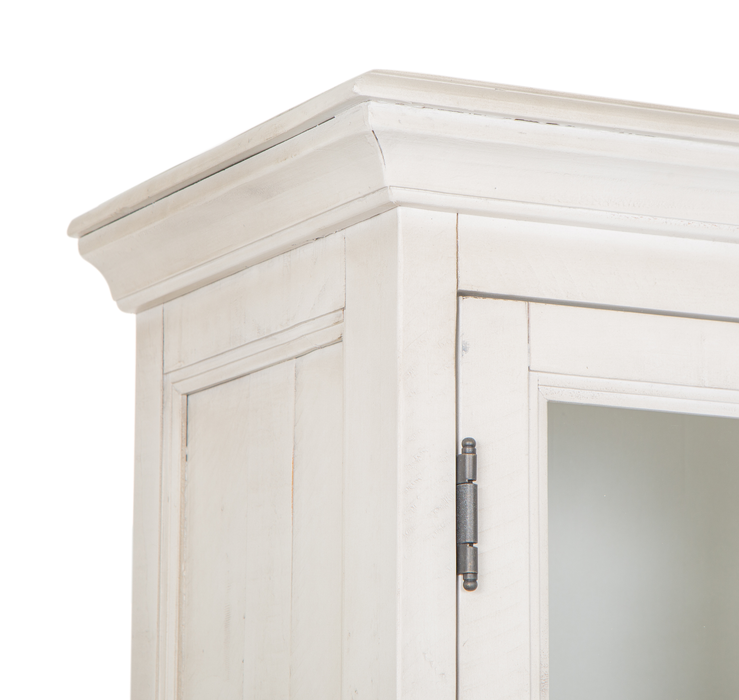 Milson 32\" Filing Cabinet with Glass Doors - Alabaster