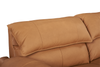 Momento 90" Genuine Leather Power Reclining Sofa – Caramel | Sofa à inclinaison électrique Momento de 90 po en cuir véritable - caramel