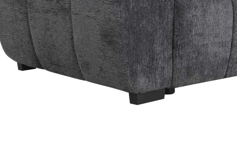 Moonlight _” Fabric Full-Size Sleeper Sofa with Removable Back Cushions –Mineral  