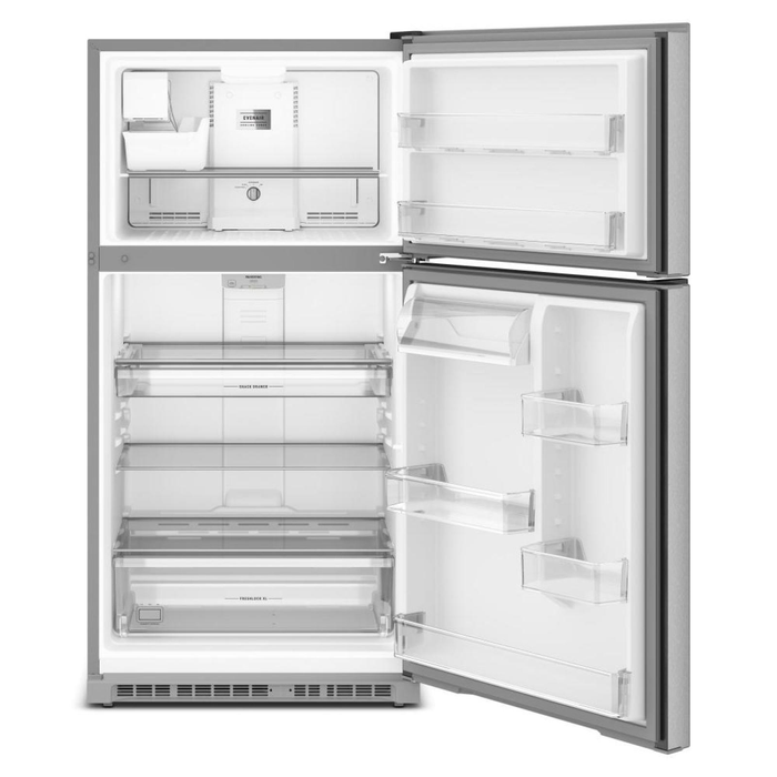 Maytag 33\" 21 Cu. Ft. Wide Top Mount Refrigerator - Fingerprint-Resistant Stainless Steel - MRTX7621TZ