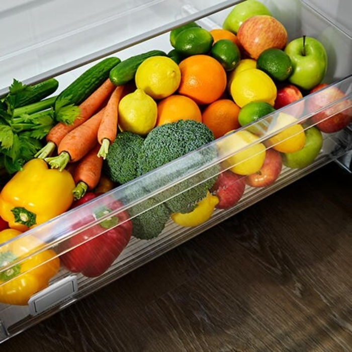 Maytag 33\" 21 Cu. Ft. Wide Top Mount Refrigerator - Fingerprint-Resistant Stainless Steel - MRTX7621TZ