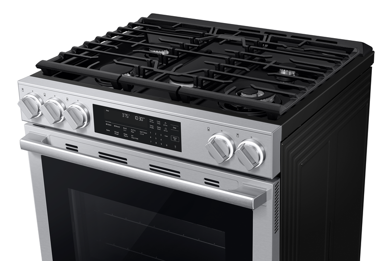 Samsung 6 Cu. Ft. Slide-In Convection Range with Air Fry – Stainless Steel - NSG90H60SRAA