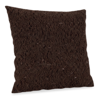 Sofa Lab Fabric Accent Pillow – Teddy Walnut