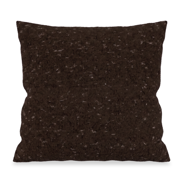 Sofa Lab Fabric Accent Pillow – Teddy Walnut